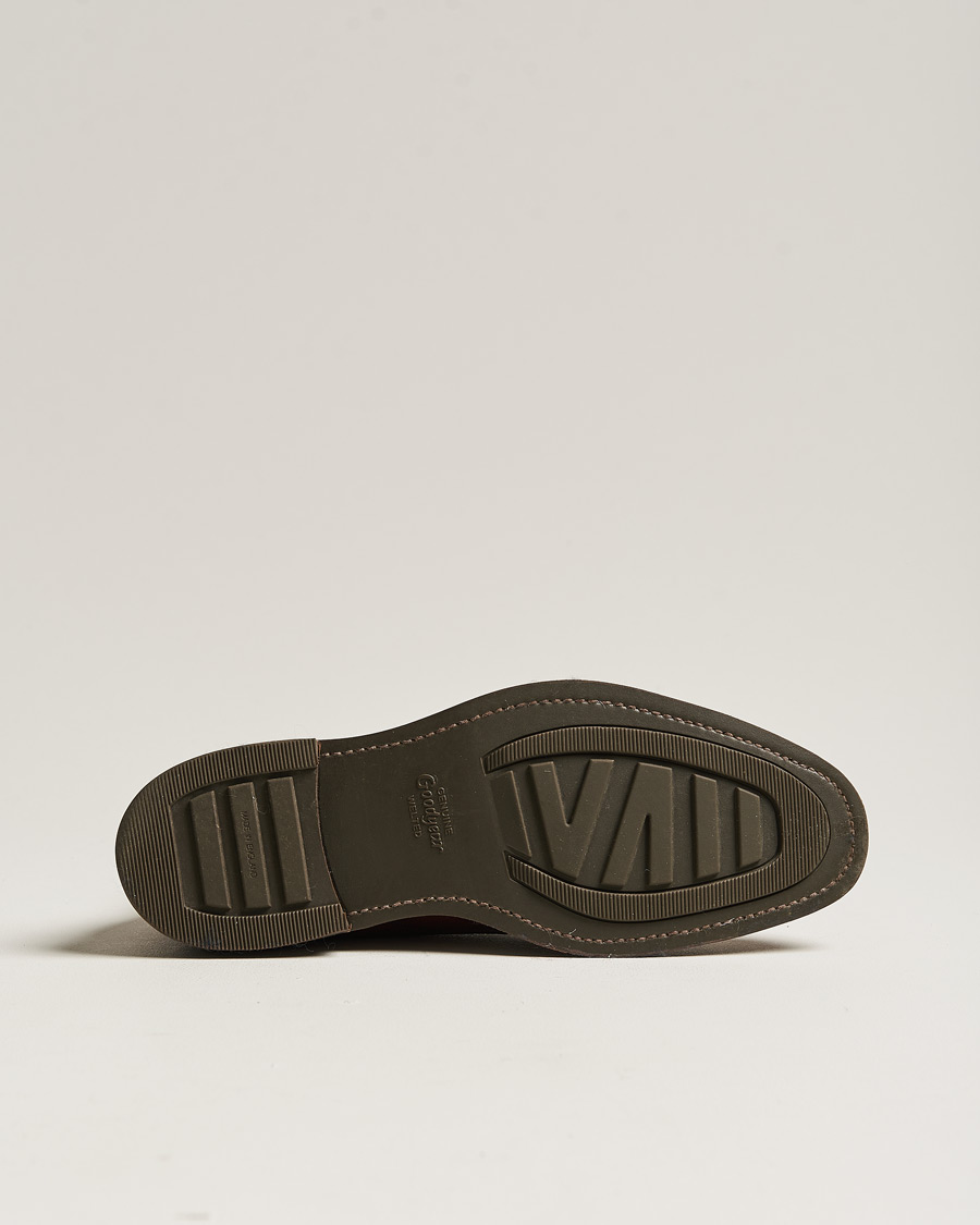 Uomini | Loake 1880 Anglesey Derby Boot Oxblood Grain Calf UK11 - EU45 | Pre-owned | Loake 1880 Anglesey Derby Boot Oxblood Grain Calf UK11 - EU45