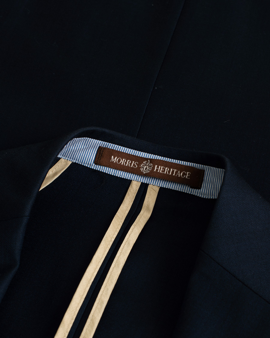 Uomini | Morris Heritage Suit Navy 46 | Pre-owned | Morris Heritage Suit Navy 46