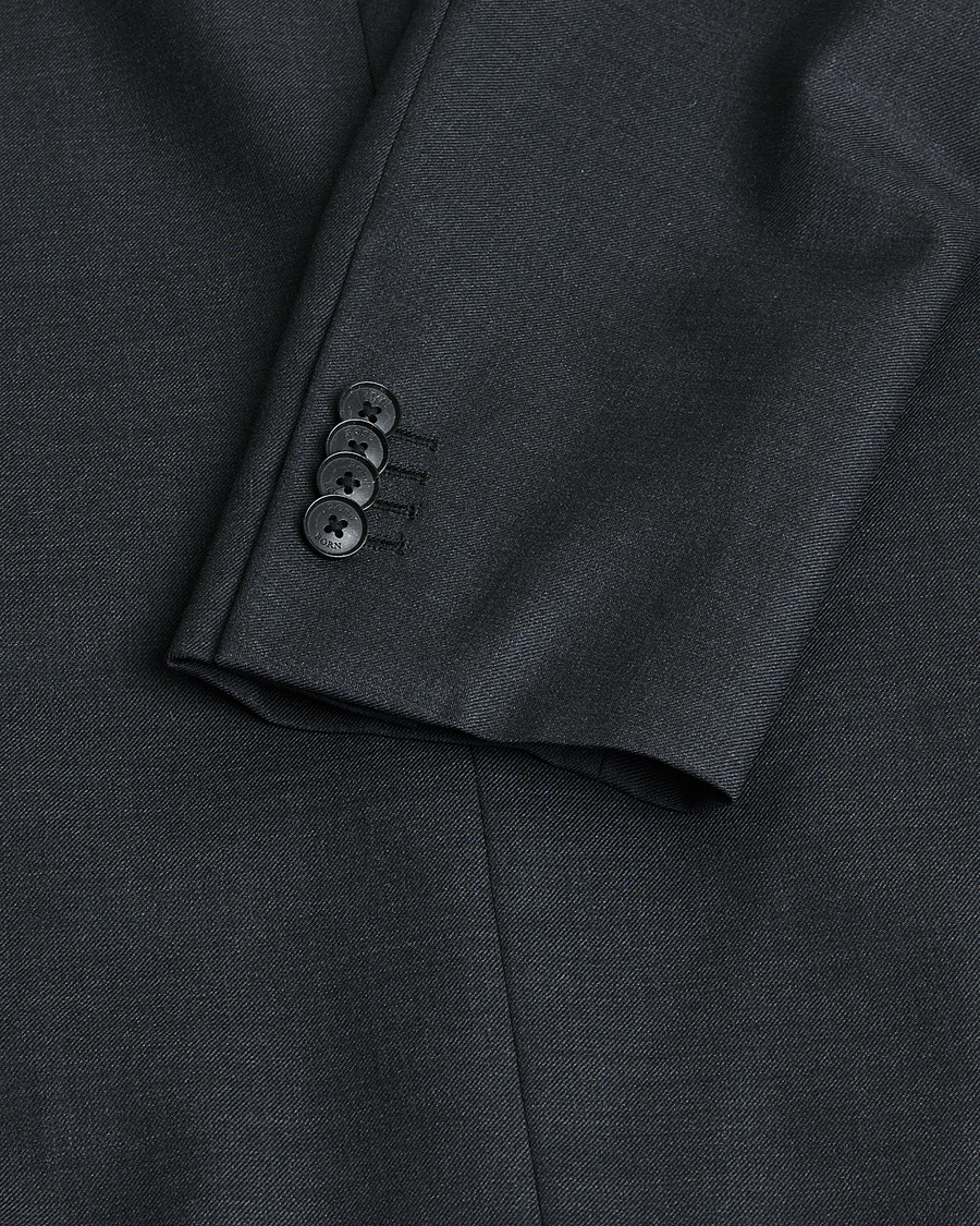 Uomini | Giacca da abito Pre-owned | Pre-owned | Rose & Born Wool Blazer Grey 46