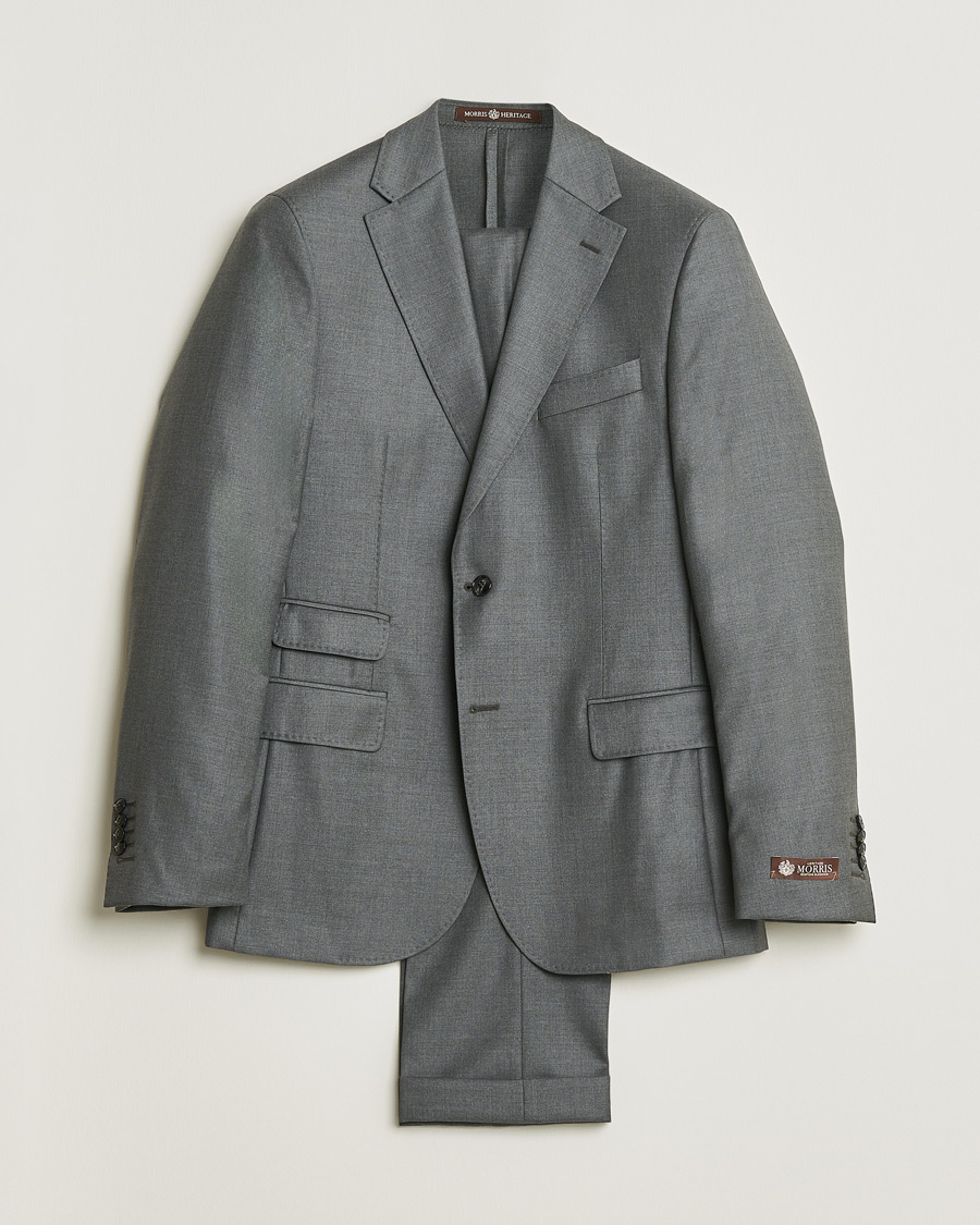Uomini | Abiti Pre-owned | Pre-owned | Morris Heritage Wool Suit Grey 50