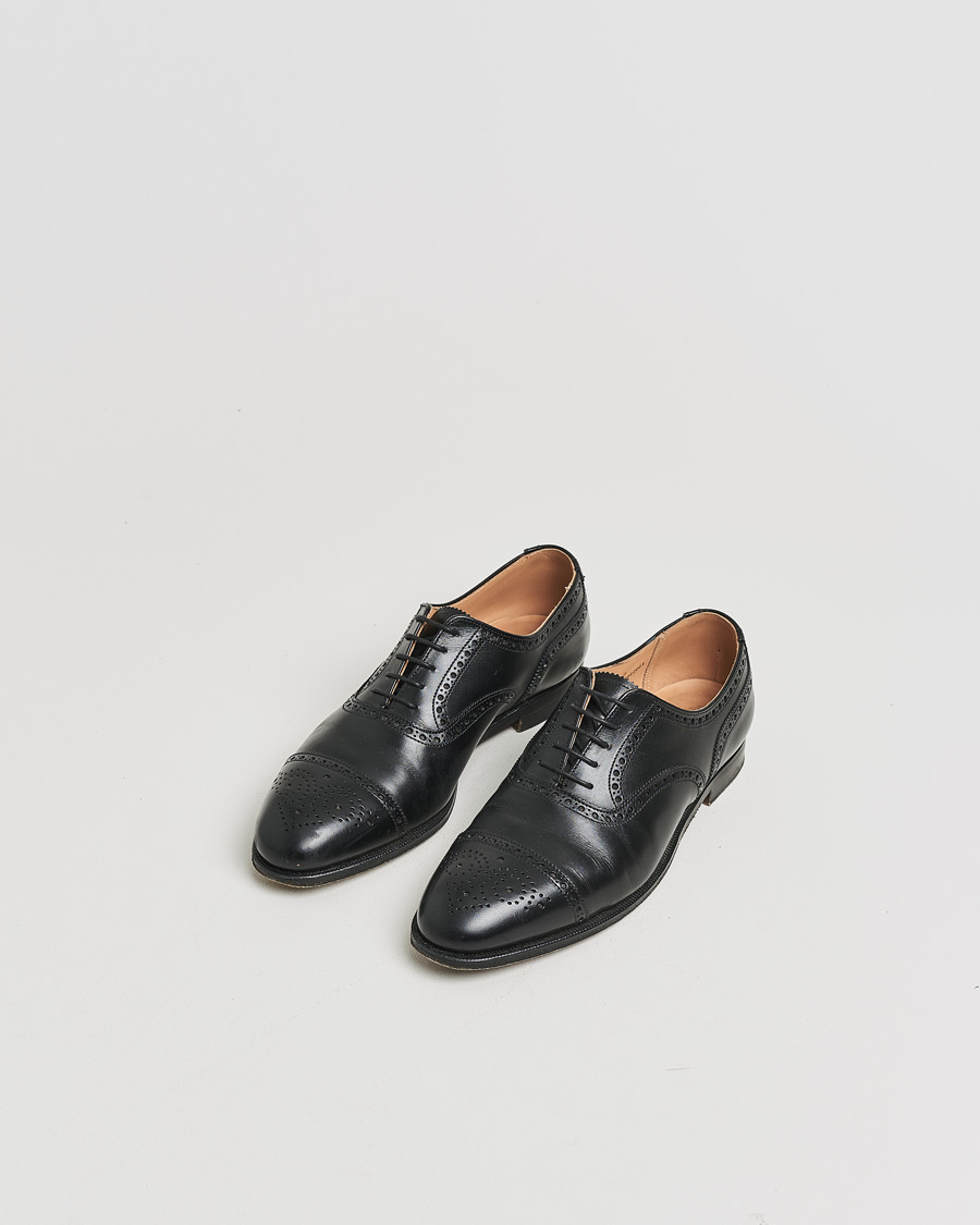 Uomini | Scarpe con cuciture Goodyear Pre-owned | Pre-owned | Crockett & Jones Westfield Black Calf UK6,5 - EU40,5