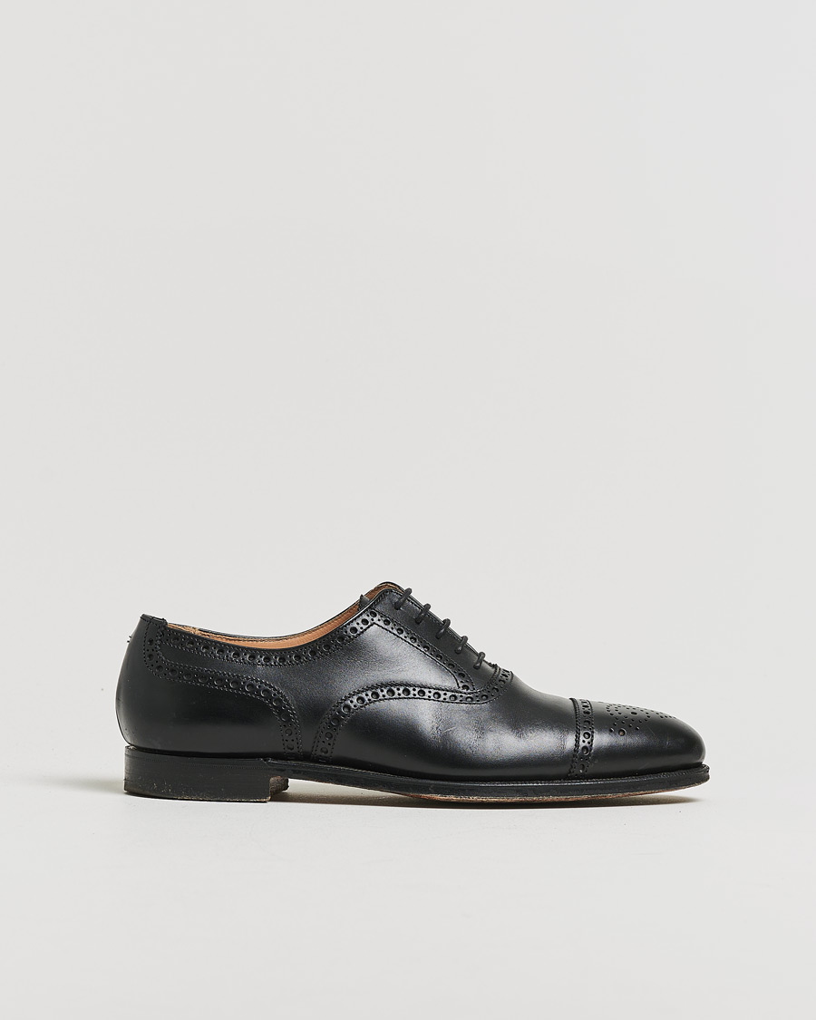 Uomini | Scarpe con cuciture Goodyear Pre-owned | Pre-owned | Crockett & Jones Westfield Black Calf UK6,5 - EU40,5