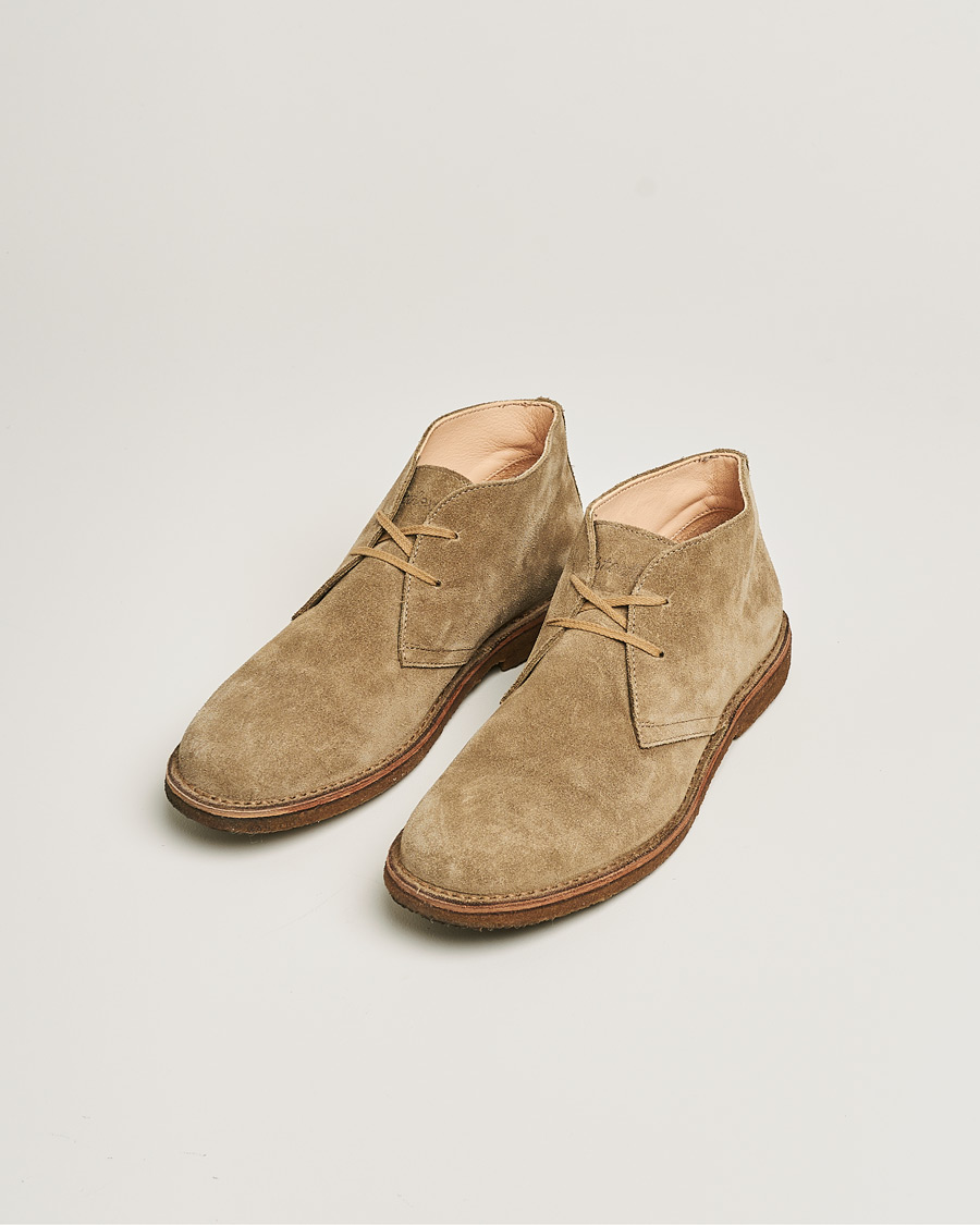 Uomini | Astorflex Greenflex Desert Boot Stone Suede | Pre-owned | Astorflex Greenflex Desert Boot Stone Suede