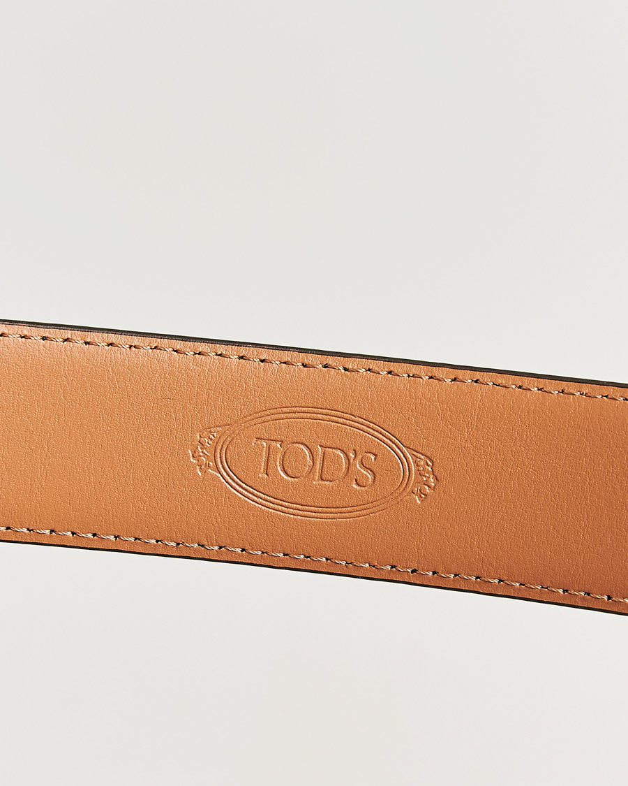 Uomini | Accessori Pre-owned | Pre-owned | Tod's Suede 3,5 cm Belt Brown 95