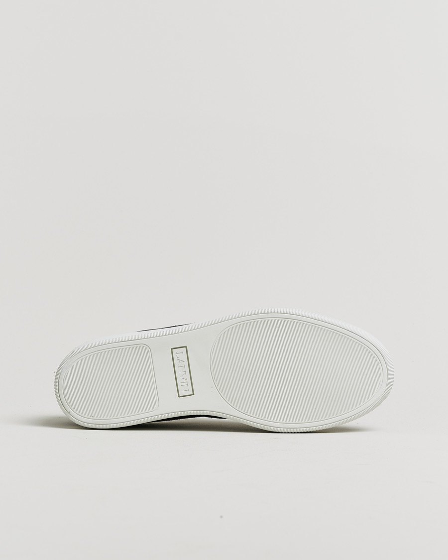 Uomini | Scarpe Pre-owned | Pre-owned | Lanvin DBB1 Patent Cap Toe Sneaker Black UK10 - EU44