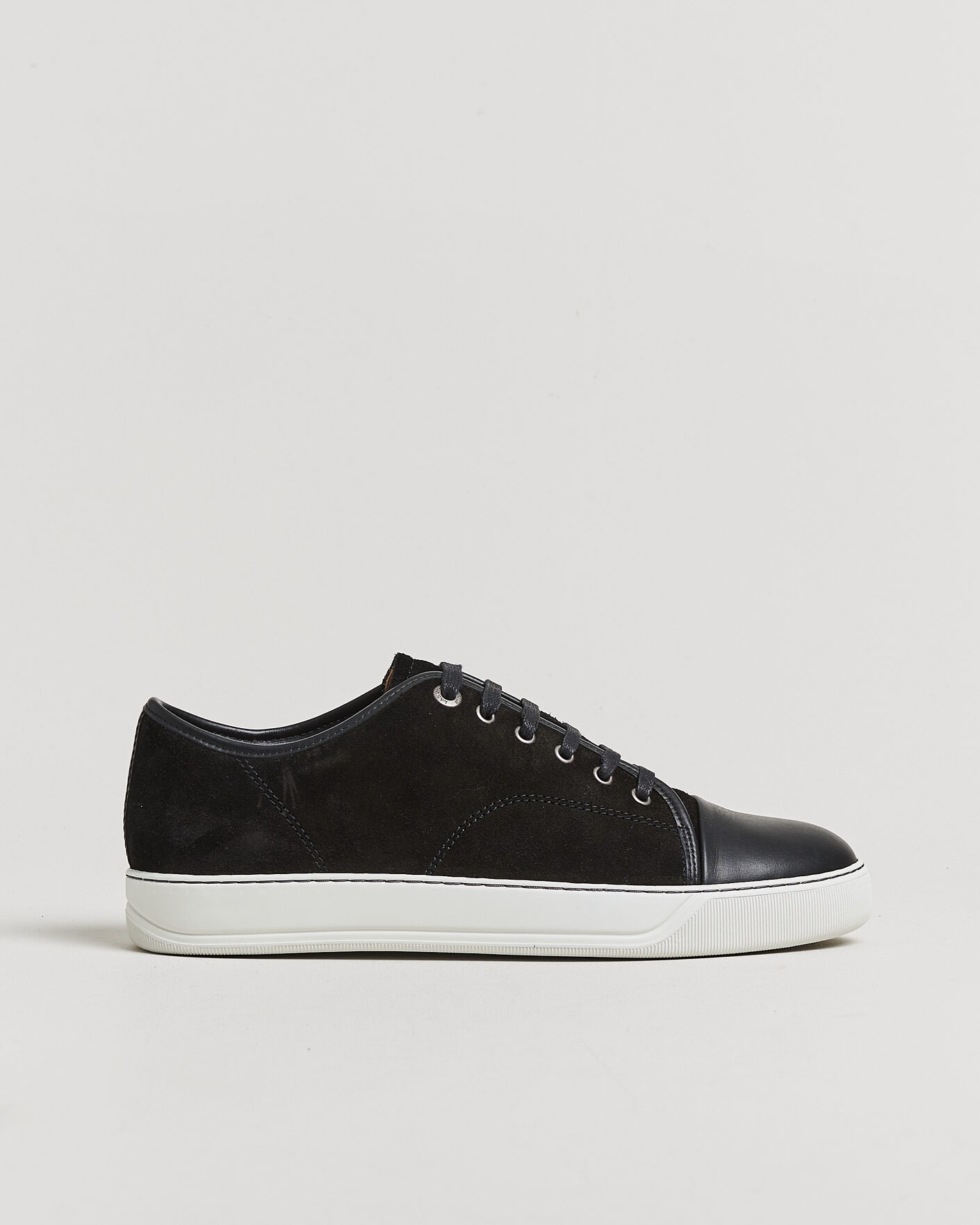 Uomini | Scarpe Pre-owned | Pre-owned | Lanvin DBB1 Nappa Cap Toe Sneaker Black UK8 - EU42