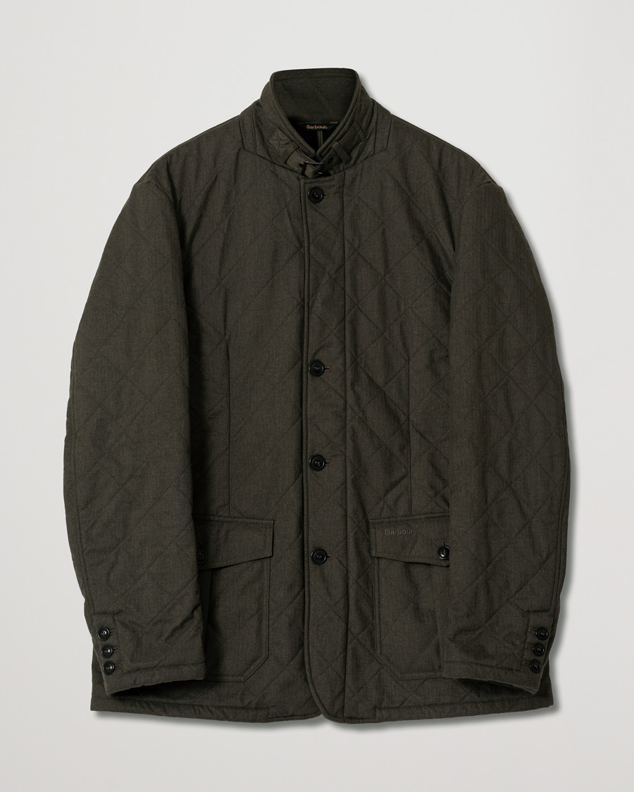 Uomini | Giacche | Pre-owned | Barbour Lifestyle Relond Quilted Polar Fleece Jacket Olive