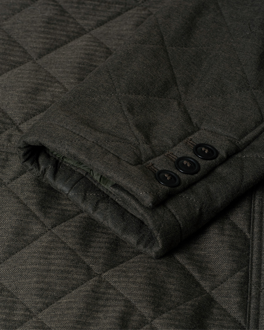Uomini | Giacche | Pre-owned | Barbour Lifestyle Relond Quilted Polar Fleece Jacket Olive