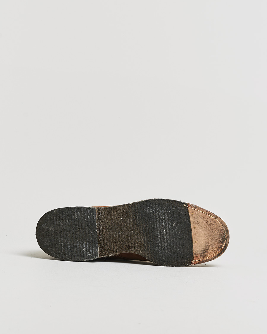 Uomini | Scarpe Pre-owned | Pre-owned | Alden 46054H Plain Toe Boot Snuff Suede US8 - EU41,5