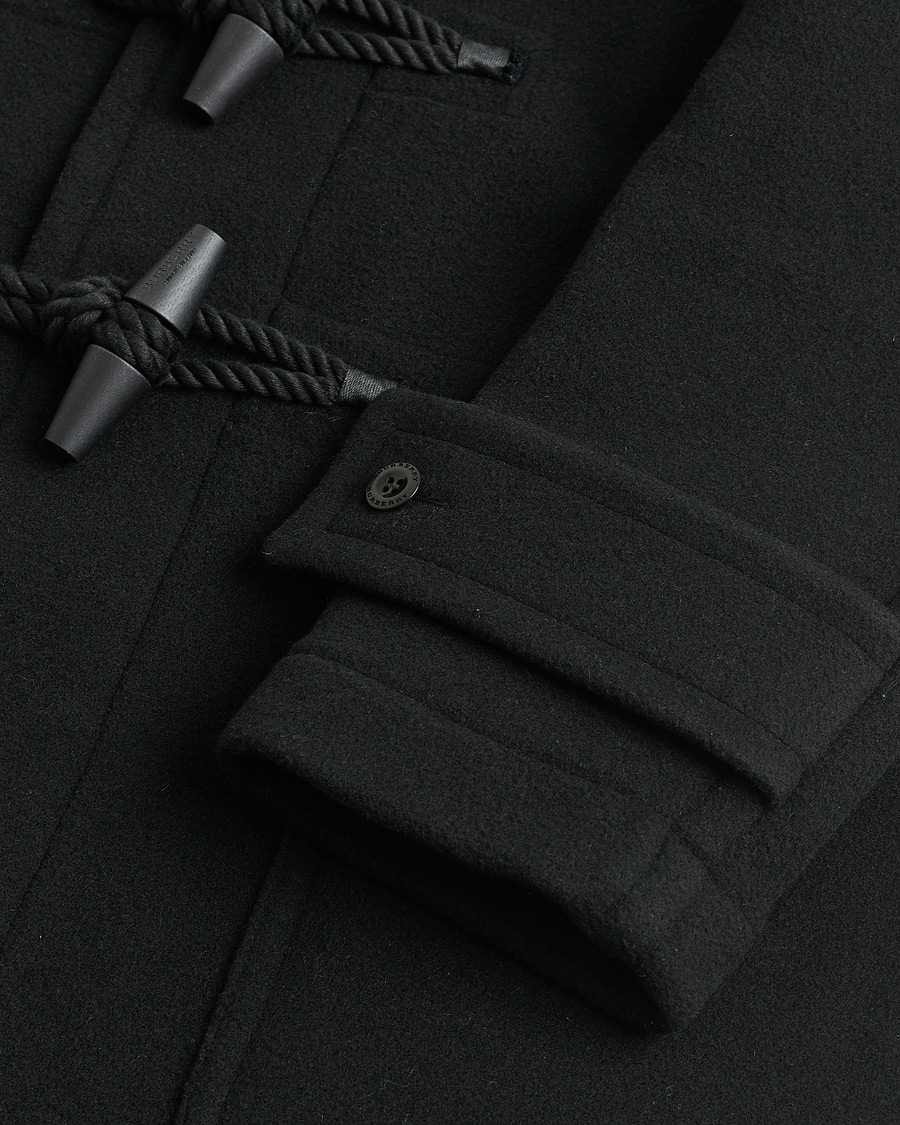 Uomini | Giacche Pre-owned | Pre-owned | Burberry Wool Duffle Coat Black 50