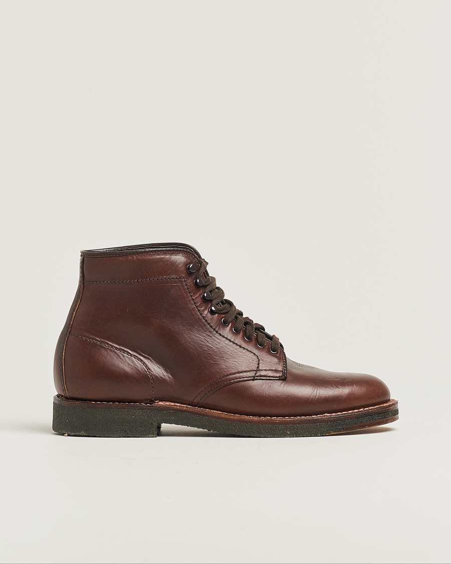 Uomini | Alden N6808 Boot Dark Brown Calf US7,5 - EU41 | Pre-owned | Alden N6808 Boot Dark Brown Calf US7,5 - EU41