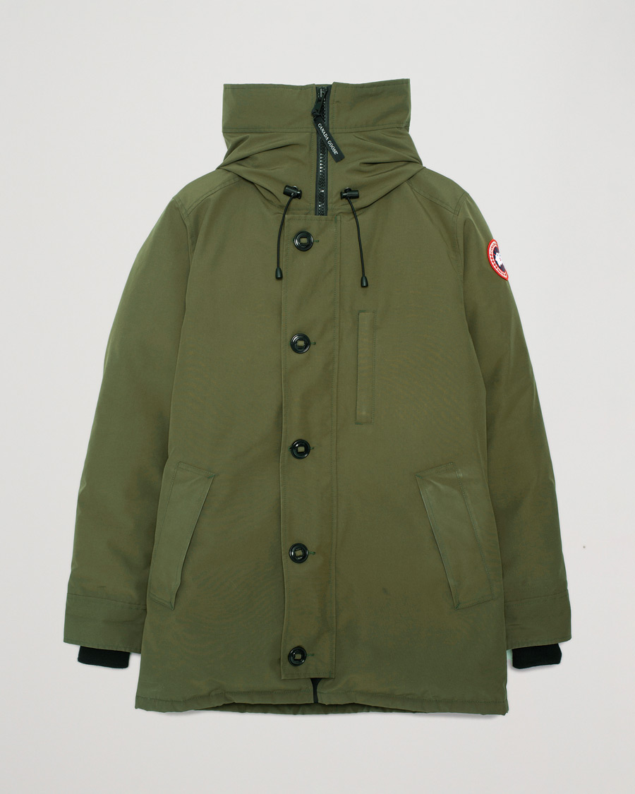 Uomini | Giacche | Pre-owned | Canada Goose Chateau No Fur Parka Military Green