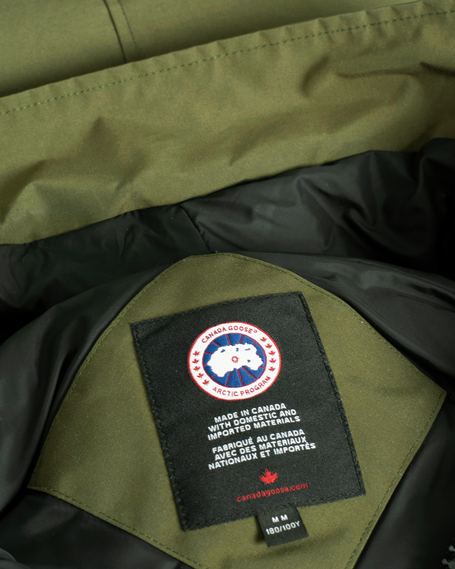 Uomini | Giacche | Pre-owned | Canada Goose Chateau No Fur Parka Military Green