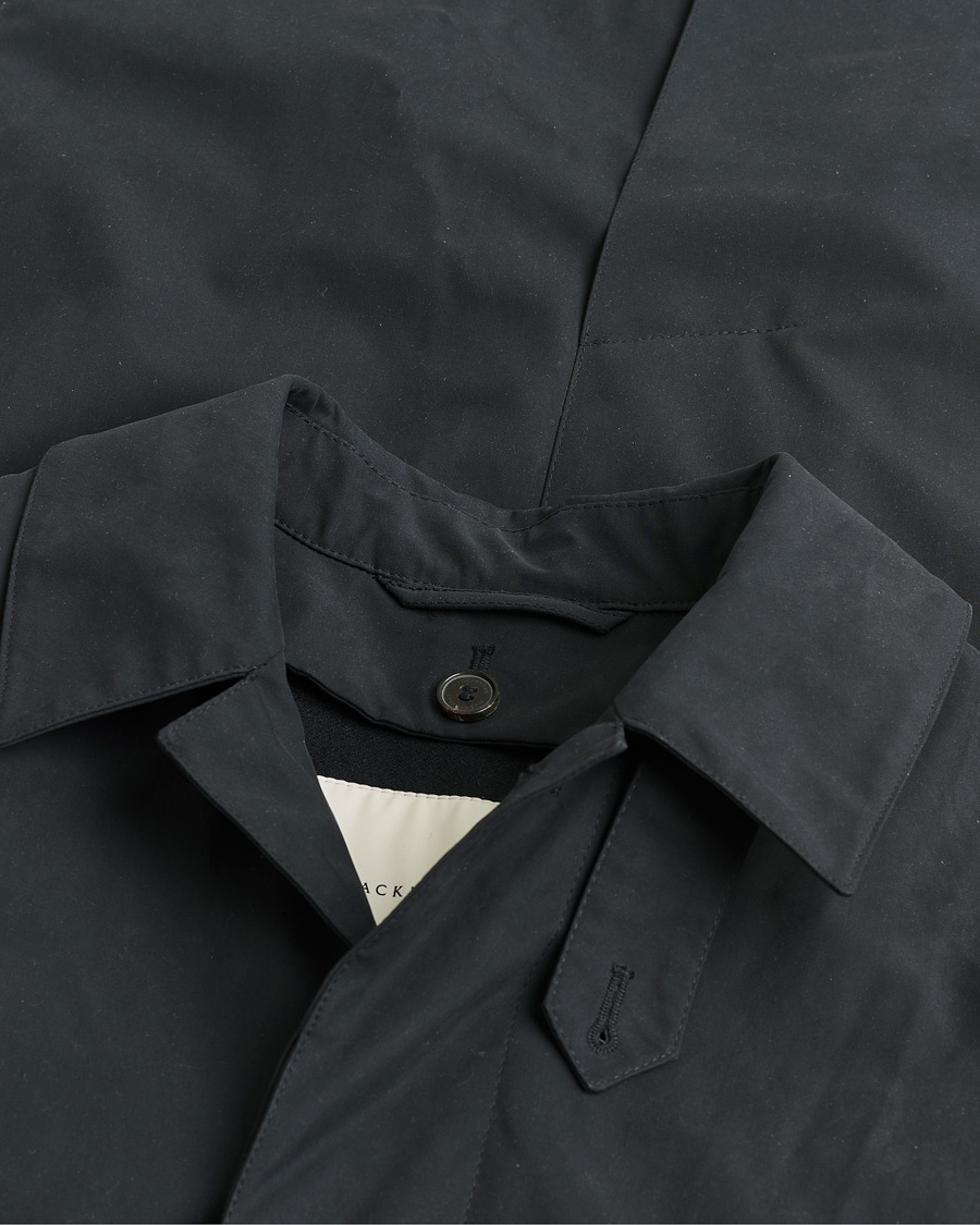 Uomini | Giacche Pre-owned | Pre-owned | Mackintosh Water Repellent Car Coat Navy UK40 - EU50
