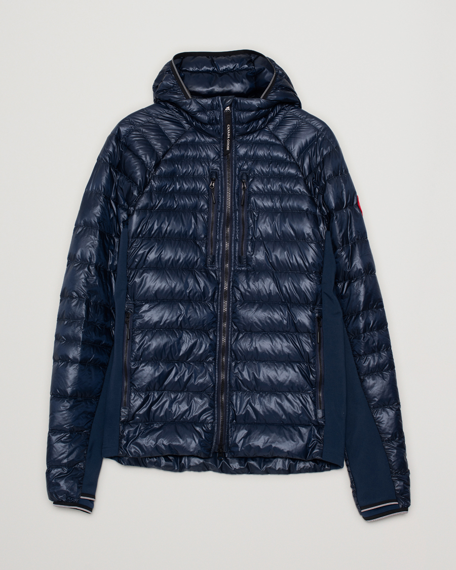 Uomini | Giacche | Pre-owned | Canada Goose Hybridge Lite Hoody Q Atlantic Navy