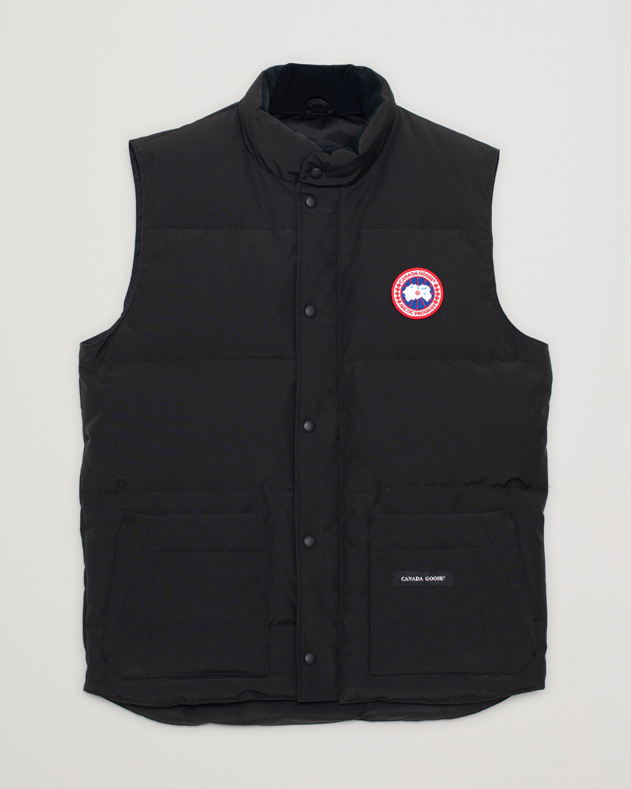 Uomini | Giacche | Pre-owned | Canada Goose Freestyle Vest Black