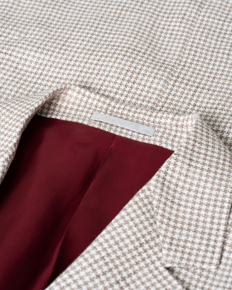 Uomini | Blazers | Pre-owned | Brunello Cucinelli Linen/Silk Patch Pocket Blazer Beige 52