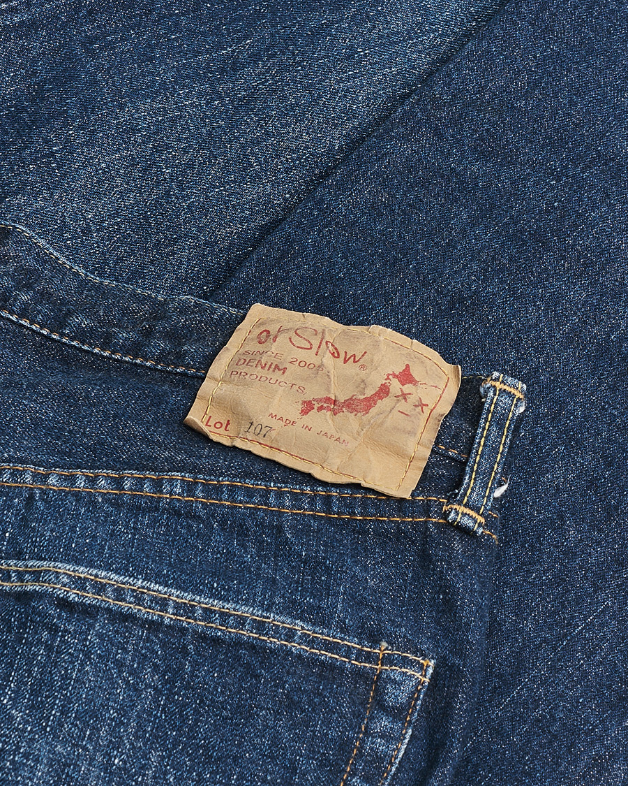 Uomini | Jeans Pre-owned | Pre-owned | orSlow Tapered Fit 107 Selvedge Jeans One Wash 2 - S
