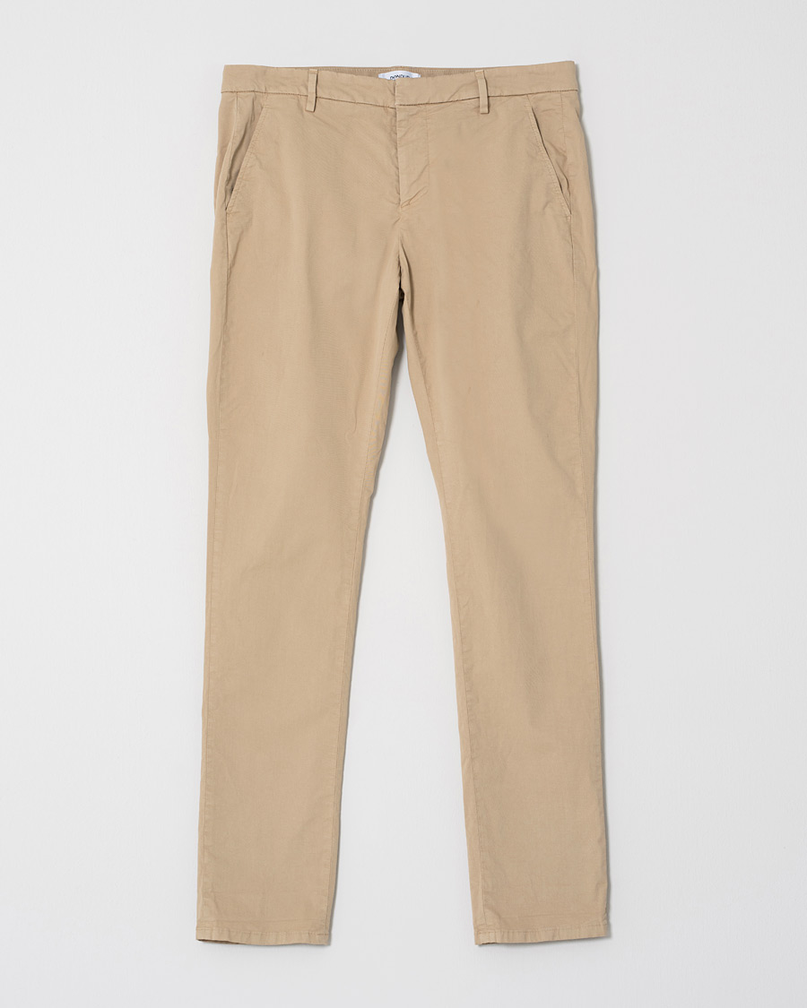 Uomini | Pantaloni | Pre-owned | Dondup Gaubert Chinos Sand W33