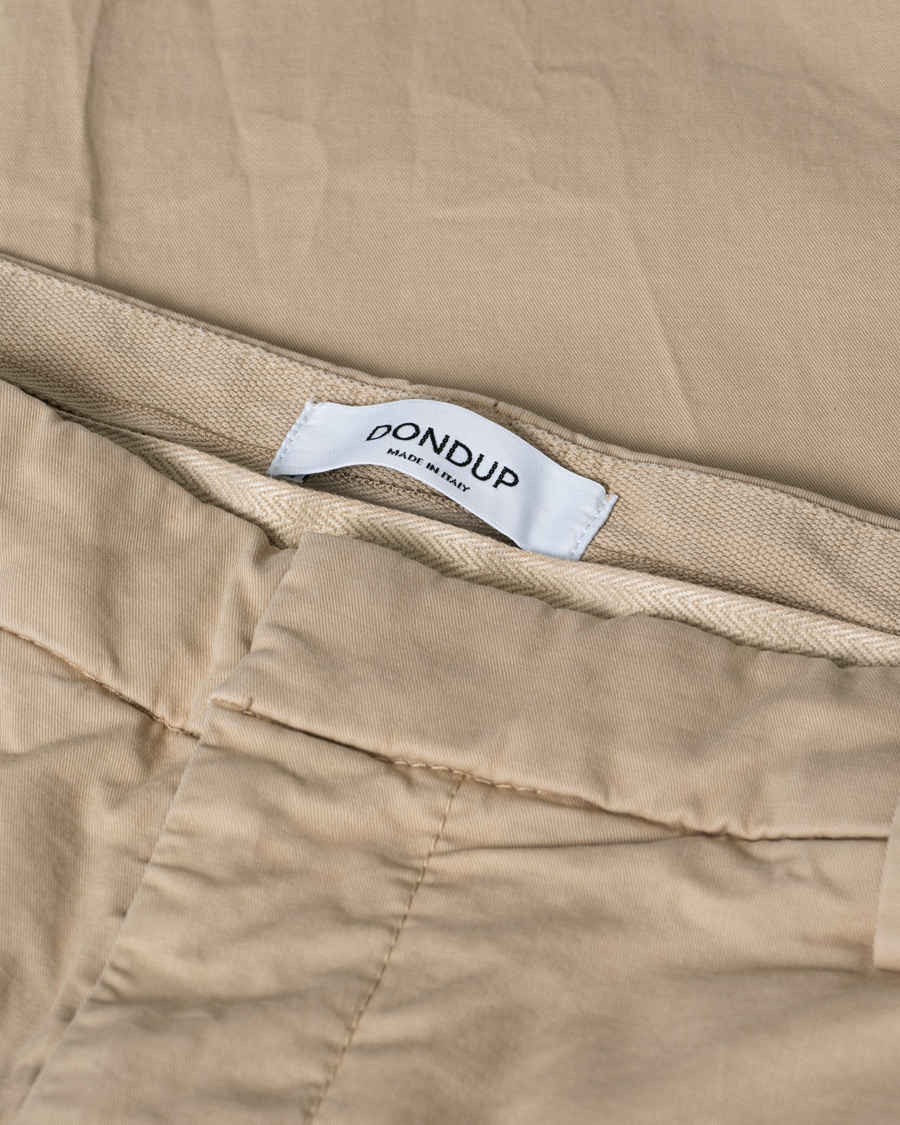 Uomini | Pantaloni | Pre-owned | Dondup Gaubert Chinos Sand W33