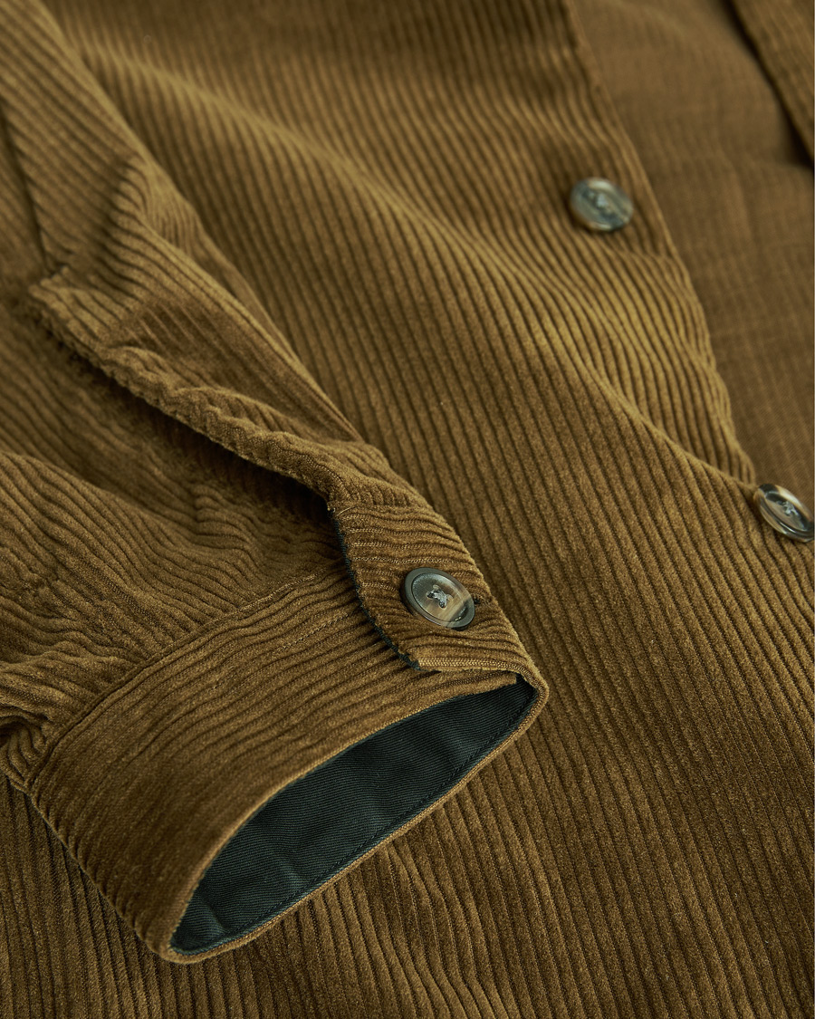 Uomini | Camicie | Pre-owned | Camoshita Unlined Manchester Shirt Blouson Green M