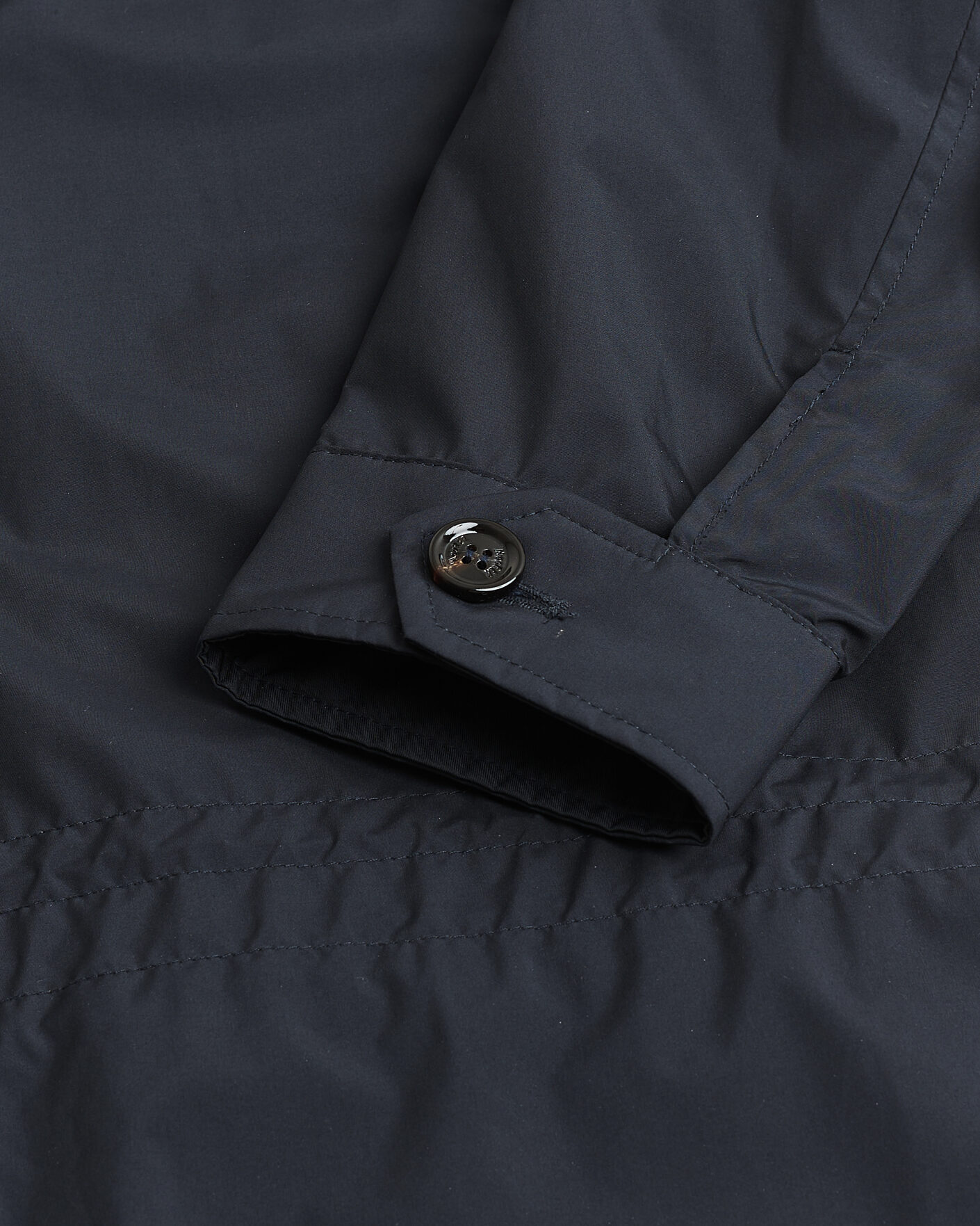 Uomini | Giacche Pre-owned | Pre-owned | MooRER Waterproof Nylon Field Jacket Navy 50