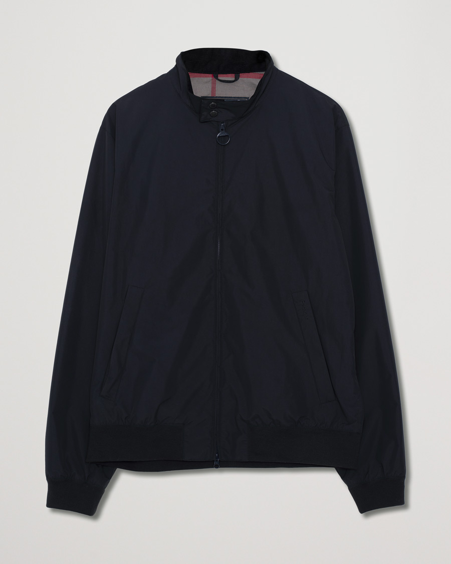 Uomini | Giacche | Pre-owned | Barbour Lifestyle Royston Casual Harrington Jacket Navy