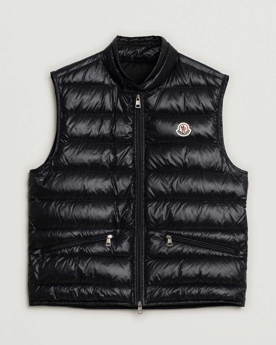 Uomini | Giacche | Pre-owned | Moncler Gui Vest Black