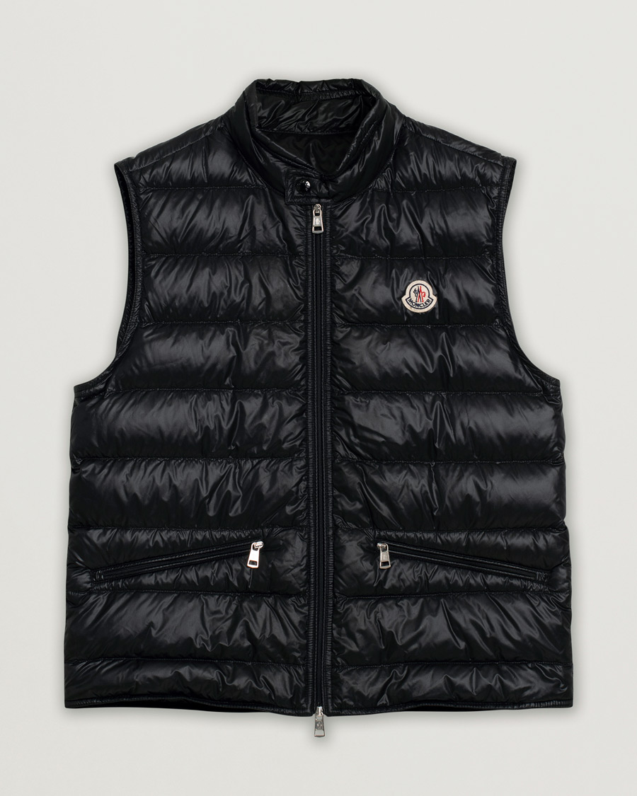 Uomini | Giacche | Pre-owned | Moncler Gui Vest Black