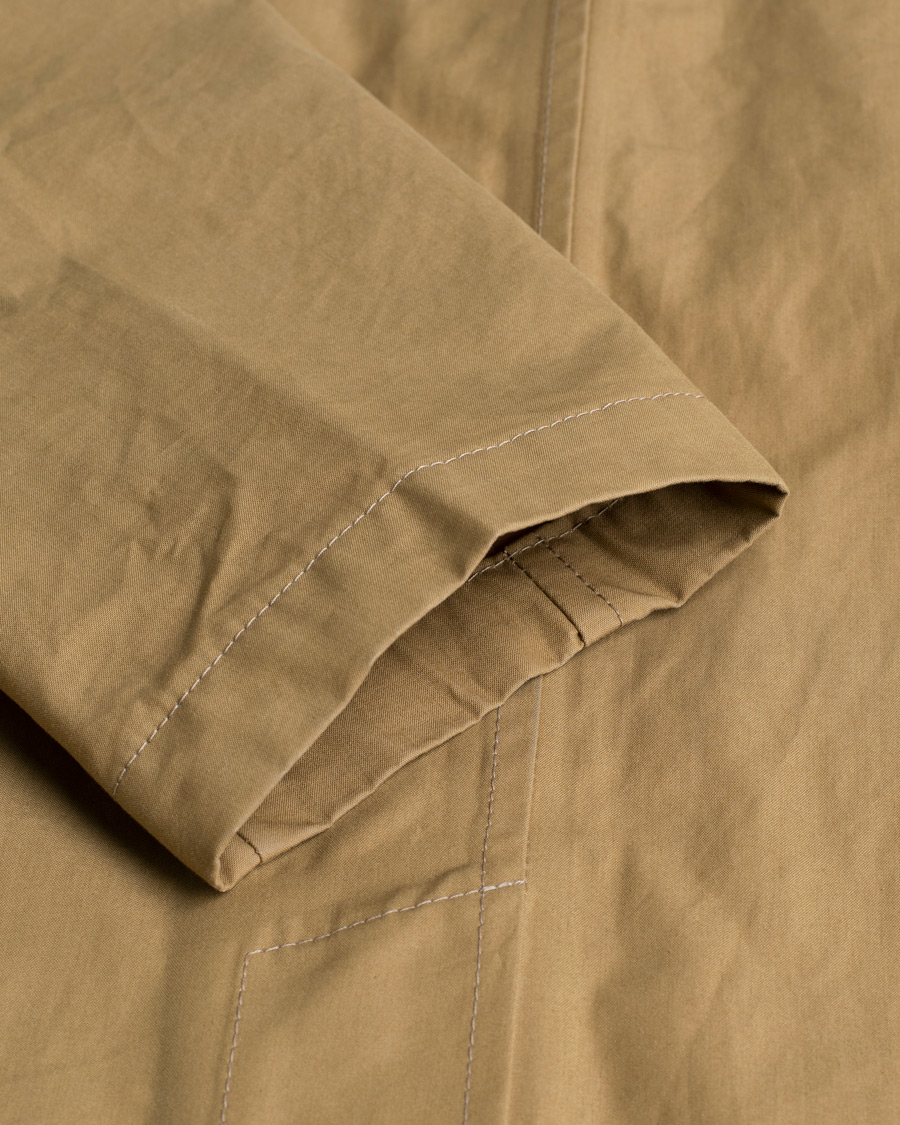 Uomini | Giacche | Pre-owned | Private White V.C. Unlined Cotton Ventile Mac Coat 3.0 Mustard