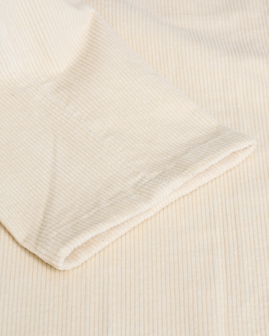 Uomini | Pantaloni | Pre-owned | Altea Slim Fit Corduroy Trousers Ivory S