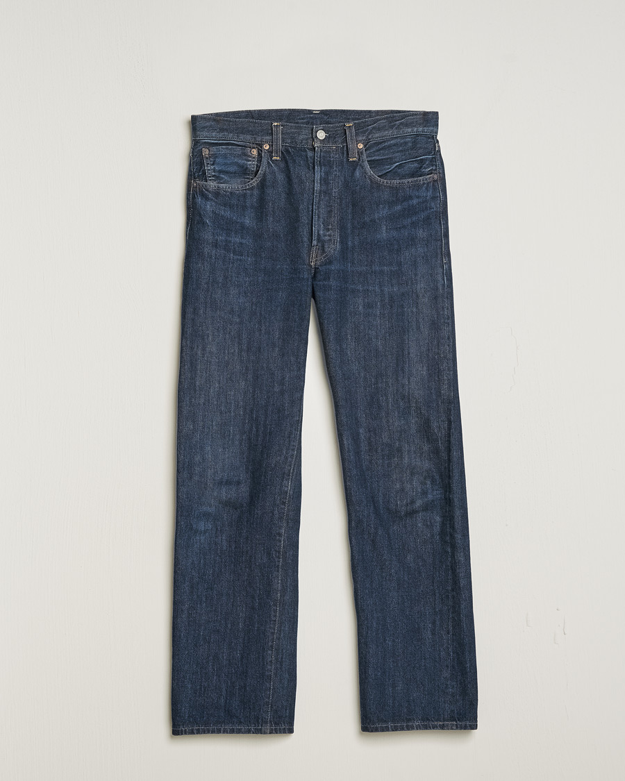 Uomini | Jeans | Pre-owned | Levi's Vintage Clothing 1947 Straight Slim Fit 501 Selvedge Jeans New Rinse