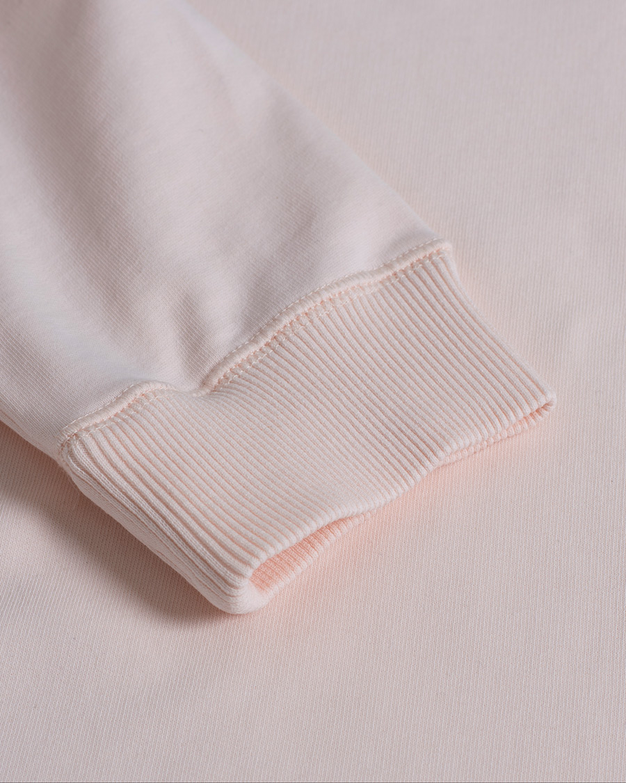 Uomini | Maglieria | Pre-owned | A.P.C. Item Crew Neck Sweatshirt Pale Pink
