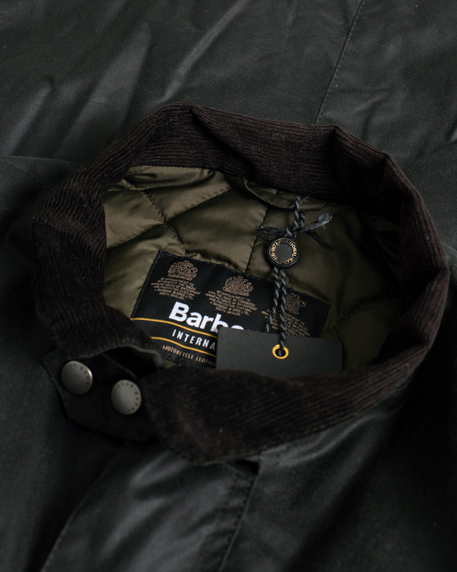 Uomini | Giacche | Pre-owned | Barbour International Duke Jacket Sage