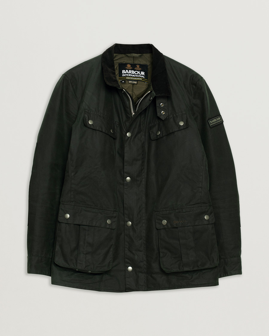 Uomini | Giacche | Pre-owned | Barbour International Duke Jacket Sage