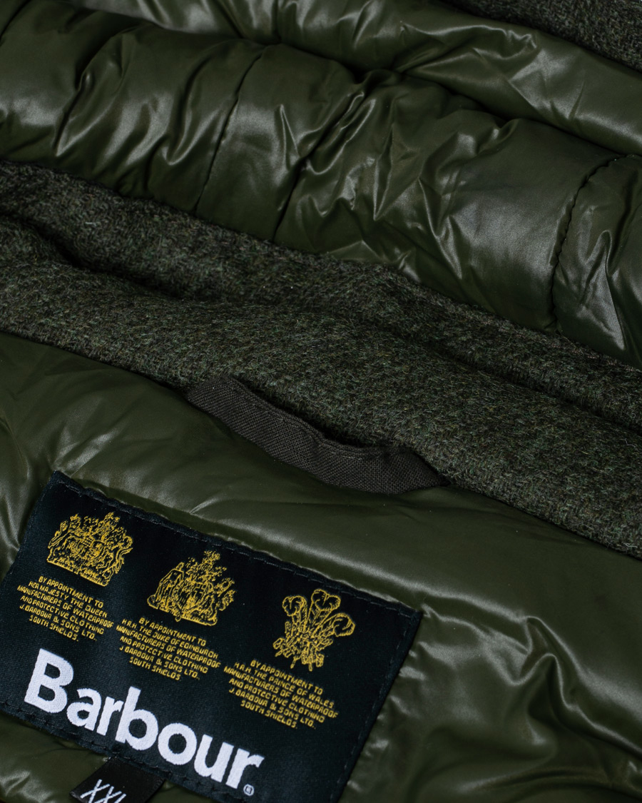 Uomini | Giacche | Pre-owned | Barbour Gold Standard Scalpay Hunting Hooded Wax Jacket Olive XXL