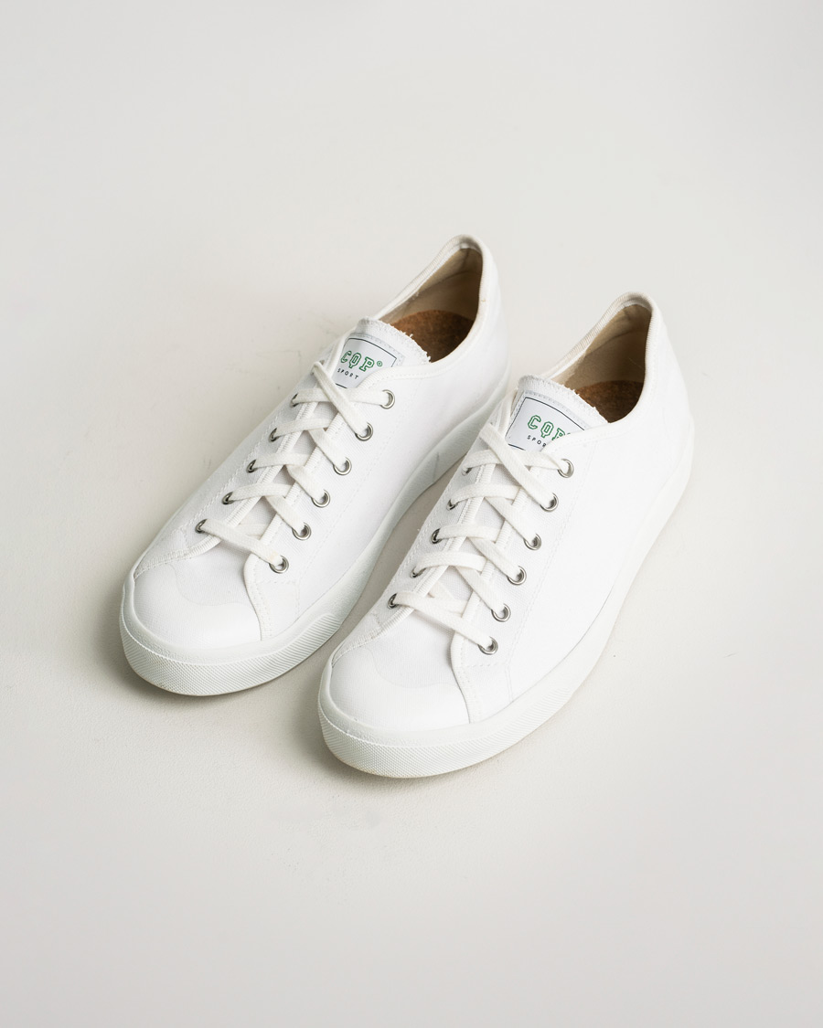 Uomini | C.QP Clava Canvas Sneaker Great White | Pre-owned | C.QP Clava Canvas Sneaker Great White