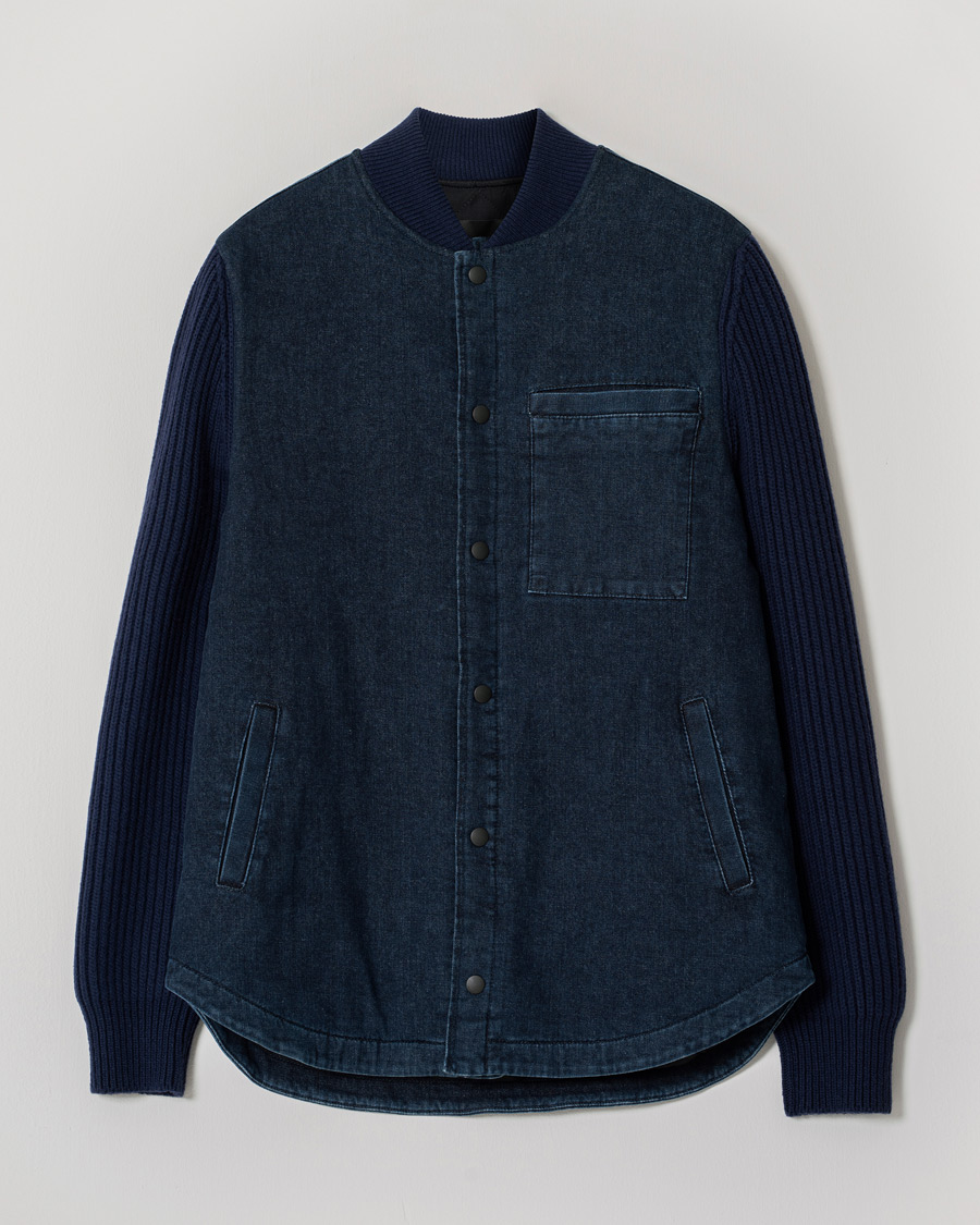 Uomini | Giacche | Pre-owned | Dondup Denim Hybrid Jacket Dark Indigo 50