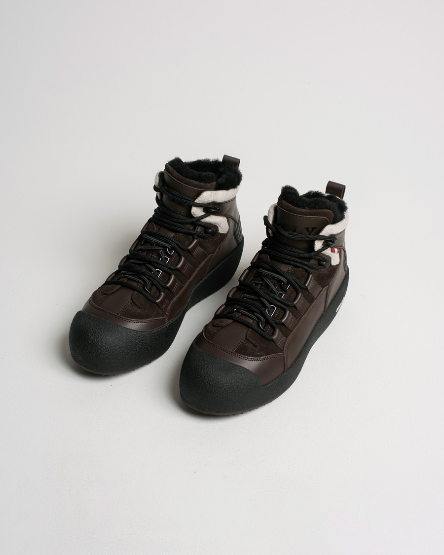 Uomini | Bally Cusago Snow Boot Ebony | Pre-owned | Bally Cusago Snow Boot Ebony