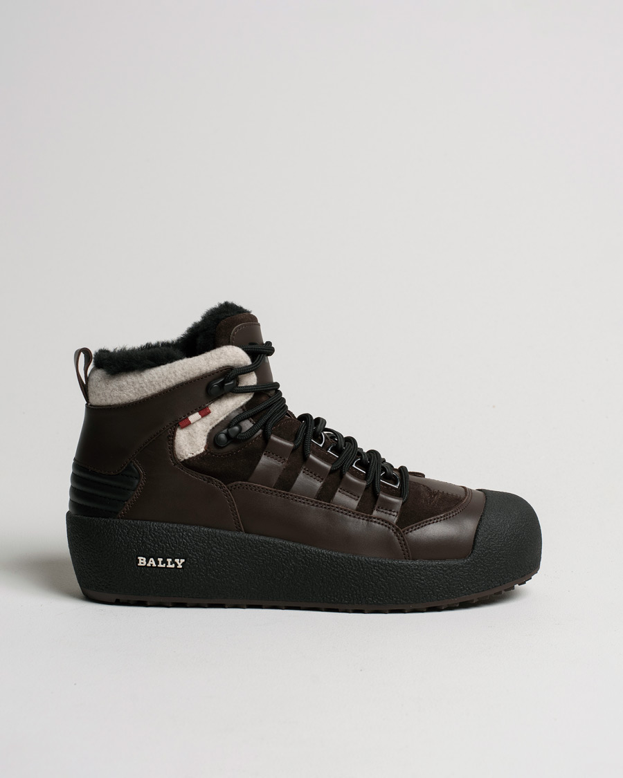 Uomini | Bally Cusago Snow Boot Ebony | Pre-owned | Bally Cusago Snow Boot Ebony