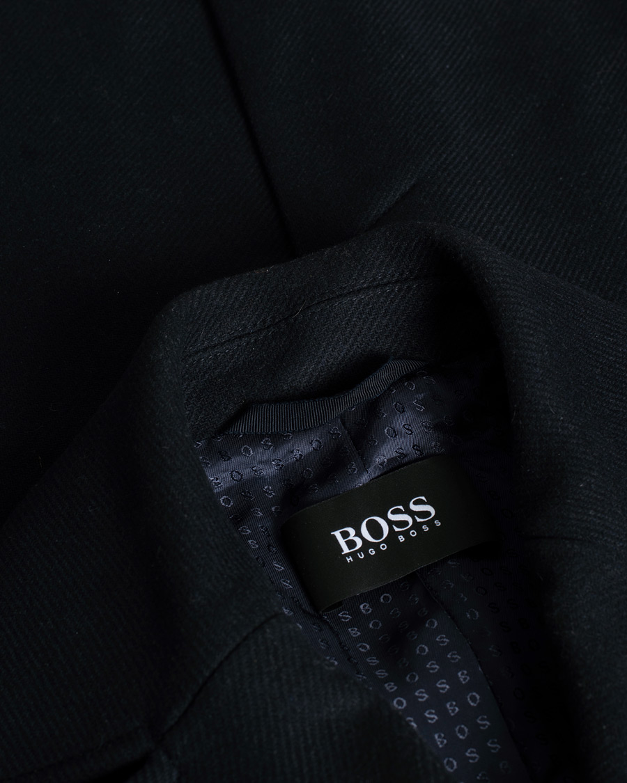 Uomini | Giacche | Pre-owned | BOSS Hyde Peacoat Dark Blue