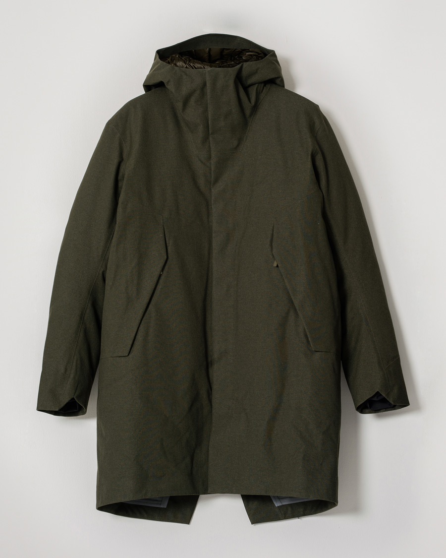 Uomini | Giacche | Pre-owned | Arc'teryx Veilance Monitor Down TW Coat Olive Heather