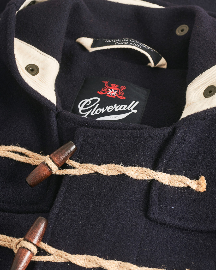 Uomini | Giacche | Pre-owned | Gloverall Monty Original Duffle Coat Navy 38/48