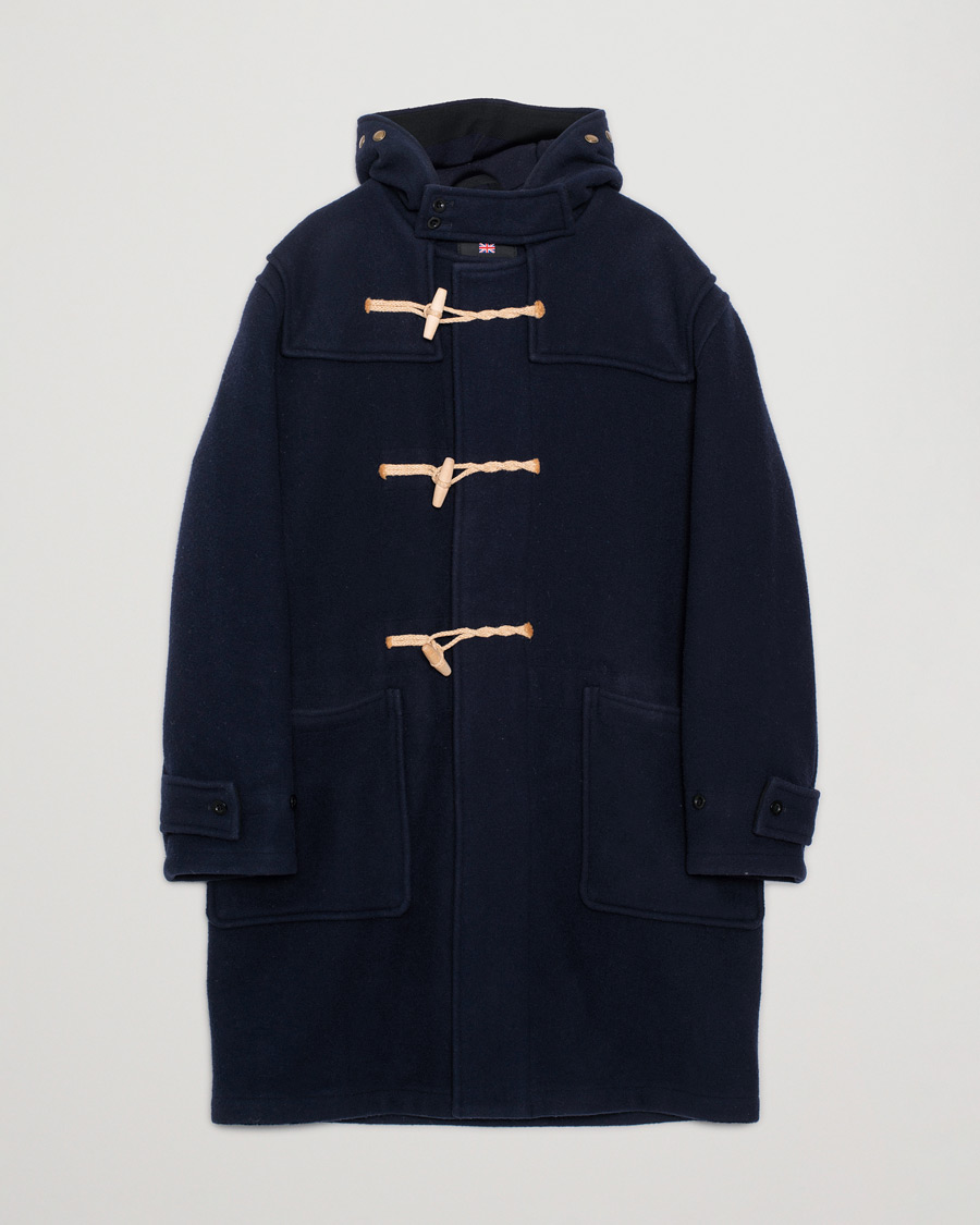 Uomini | Giacche | Pre-owned | Gloverall 575 Monty Original Duffle Coat Navy