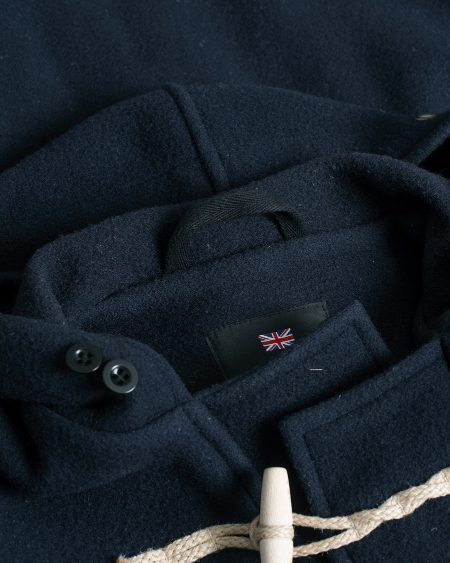 Uomini | Giacche | Pre-owned | Gloverall 575 Monty Original Duffle Coat Navy