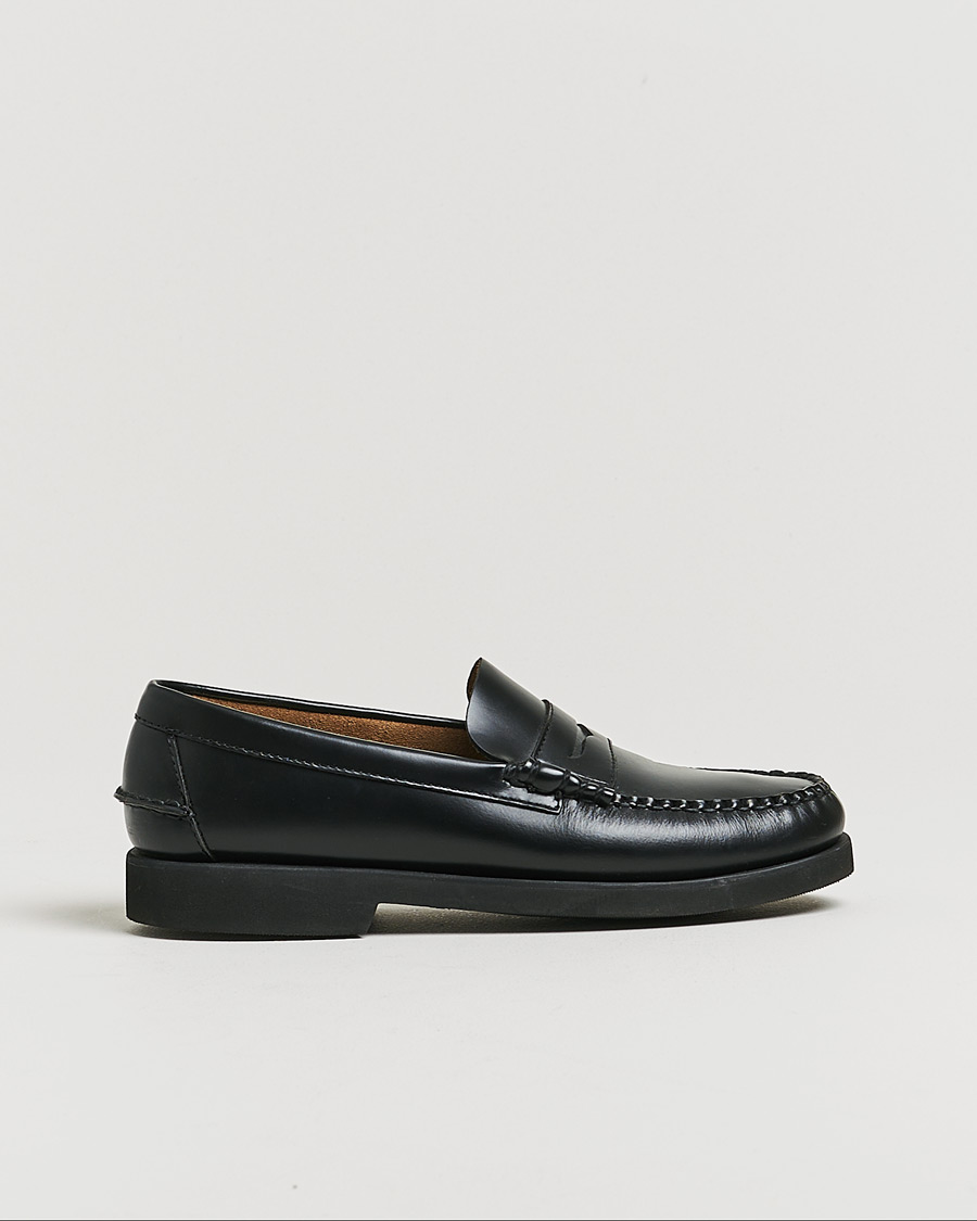 Uomini | Sebago Dan Polaris Loafer Black | Pre-owned | Sebago Dan Polaris Loafer Black