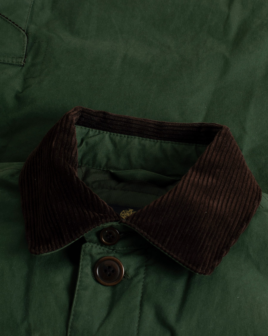 Uomini | Giacche | Pre-owned | Barbour Gold Standard Polkerris Padded Shirt Jacket Sage