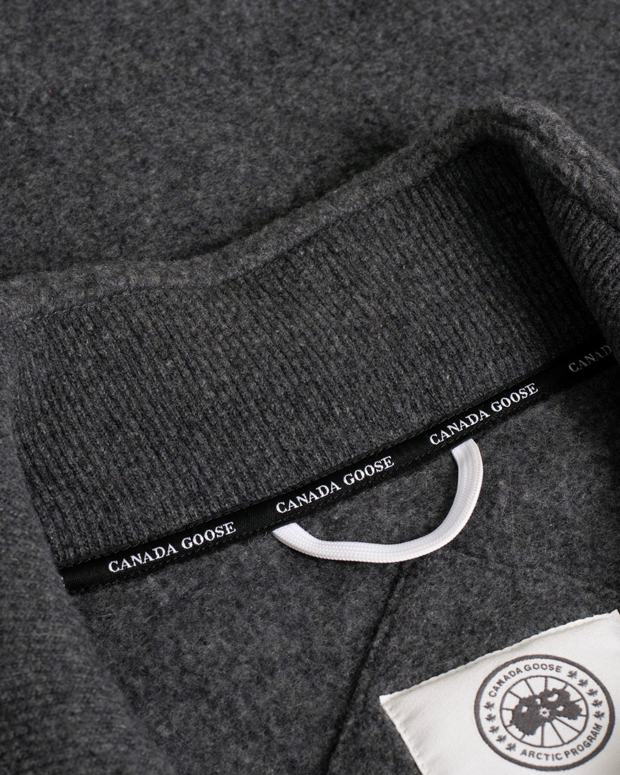 Uomini | Giacche | Pre-owned | Canada Goose Mersey Fleece Vest Quarry Grey