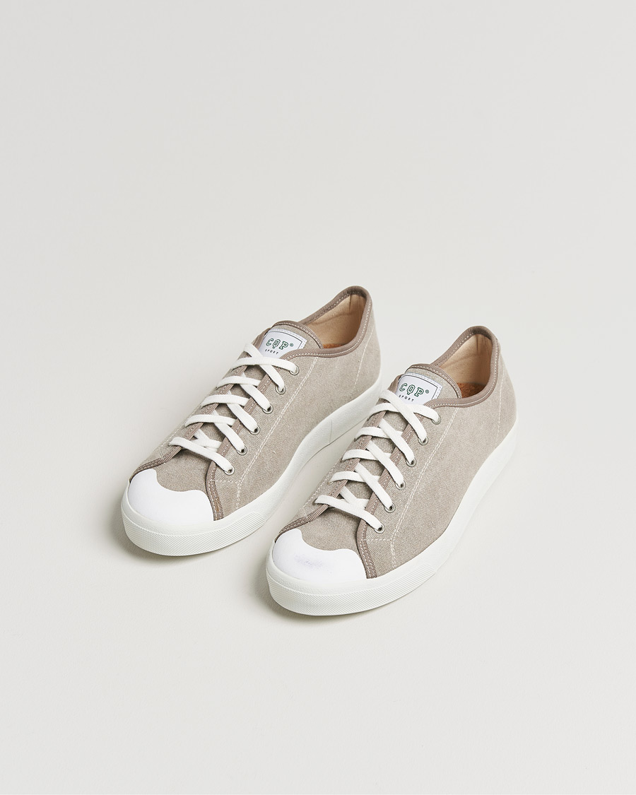 Uomini | C.QP Clava Canvas Sneaker Pecan 44 | Pre-owned | C.QP Clava Canvas Sneaker Pecan 44