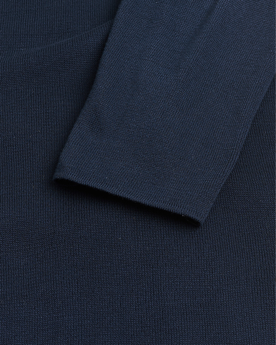 Uomini | Giacca da abito Pre-owned | Pre-owned | Lardini Knitted Cotton Blazer Navy M